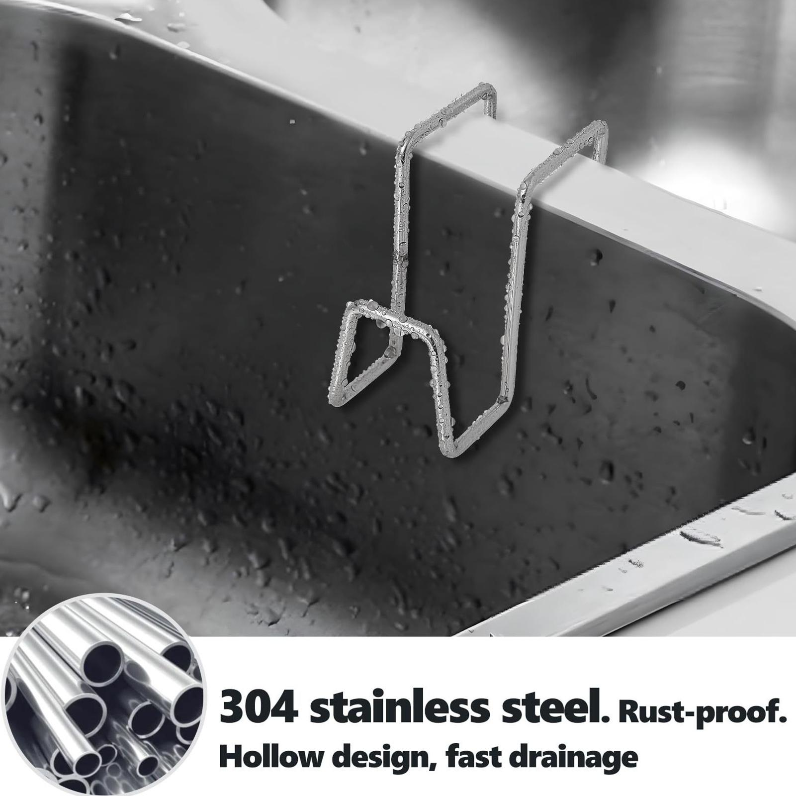 Sink Sponge Rack Double-Sink S - Kitchen Gadgets Holder avis et prix