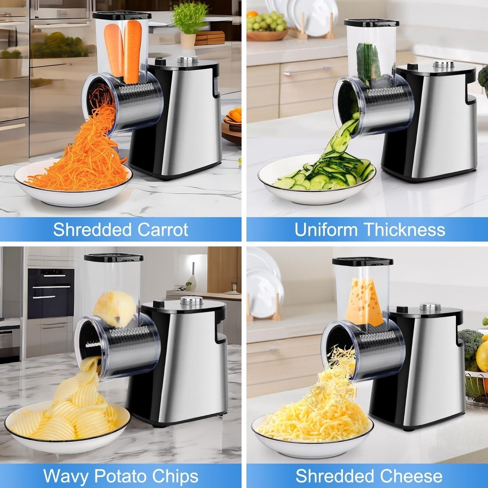 Food Slicer Cheese Grater Kitc - Kitchen Gadgets Electric avis et prix