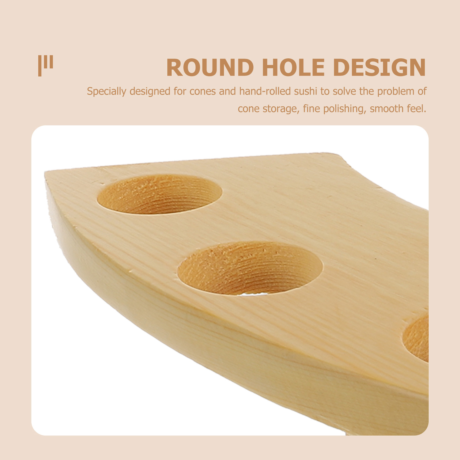 Premium Solid Wood Cone Stand  - Kitchen Gadgets Essential avis et prix