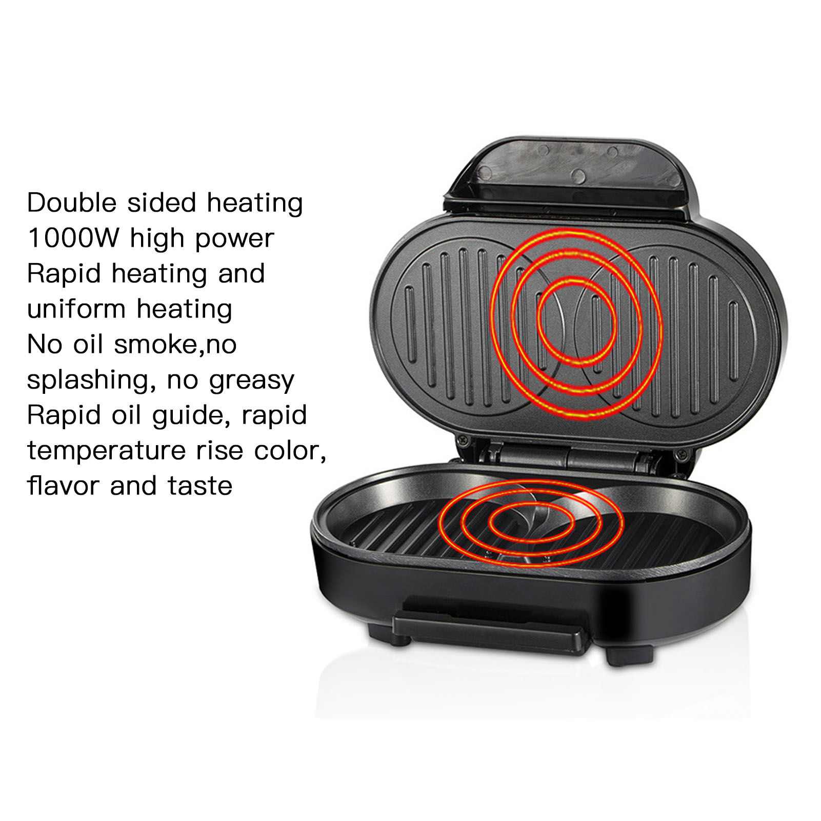 Anti-Stick Electric Hamburger  - Breakfast Sandwich Maker avis et prix