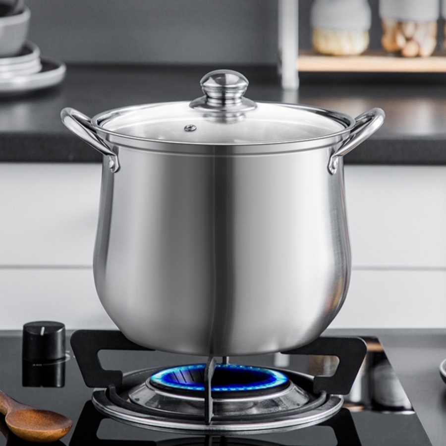1pc Large Stainless Steel Stoc - Kitchen Gadgets Essential avis et prix