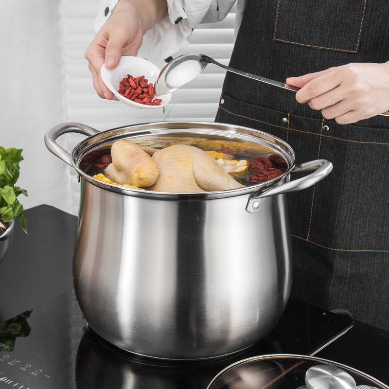 1pc Large Stainless Steel Stoc - Kitchen Gadgets Essential avis et prix