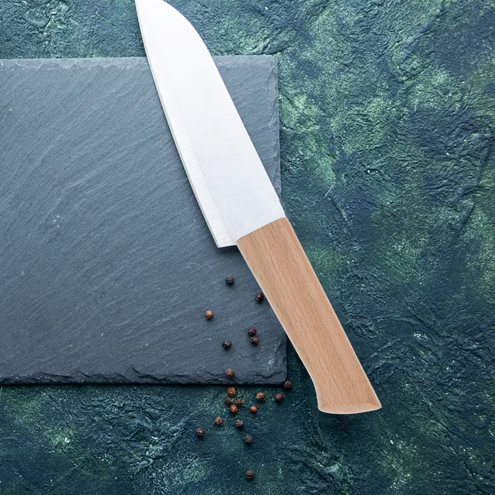 2Pcs Kitchen Knife Wooden DIY  - Kitchen Gadgets Website avis et prix