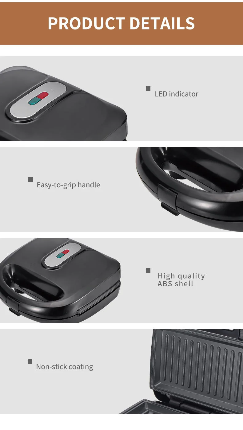 220/110V Household Appliances  - Breakfast Sandwich Maker avis et prix