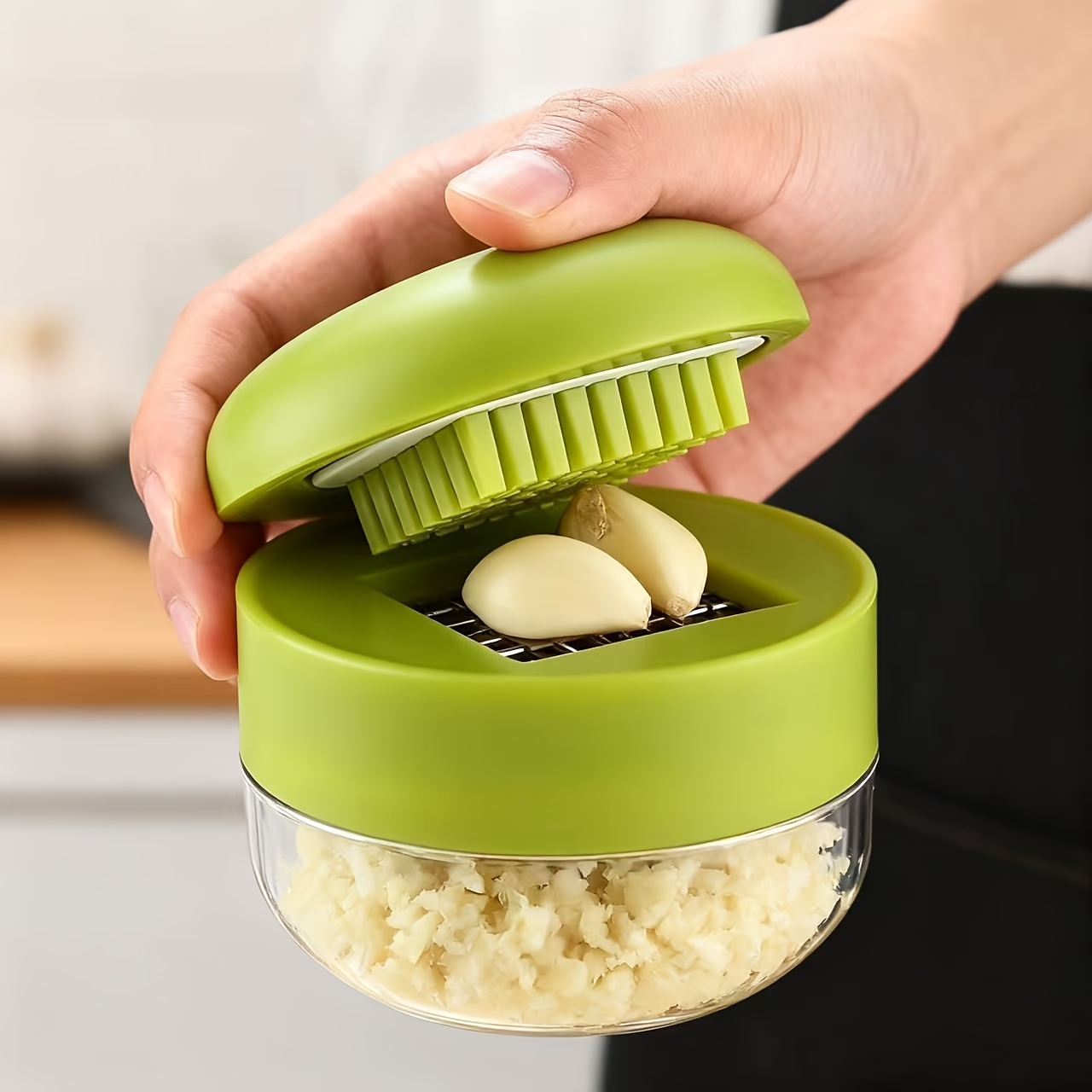 1-Piece Garlic Chopper Manual  - Kitchen Gadgets Essential avis et prix