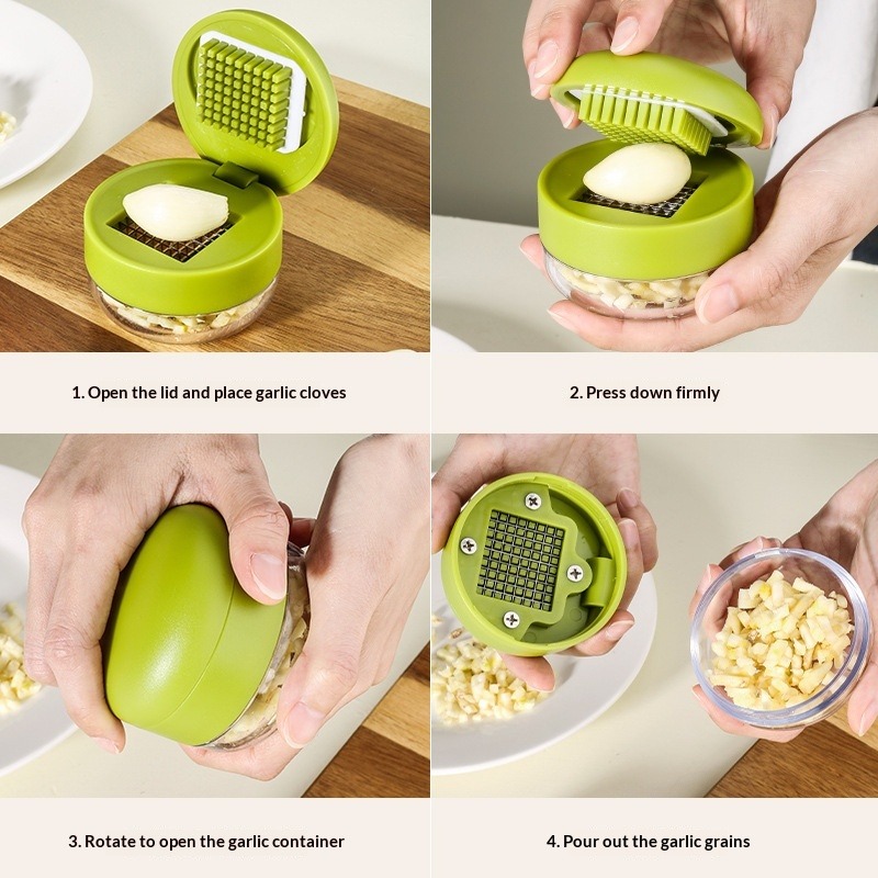 1-Piece Garlic Chopper Manual  - Kitchen Gadgets Essential avis et prix