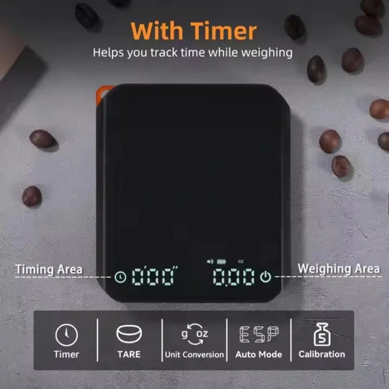KitchenMini Coffee Scale with  - Kitchen Timer Digital avis et prix