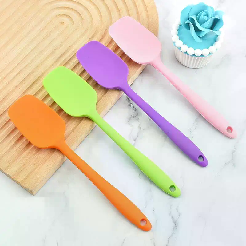 Multicolor Food Grade Non Stic - Silicone Spatula Set avis et prix