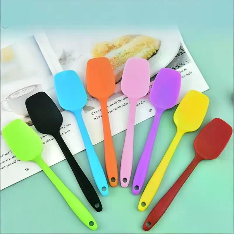 Multicolor Food Grade Non Stic - Silicone Spatula Set avis et prix