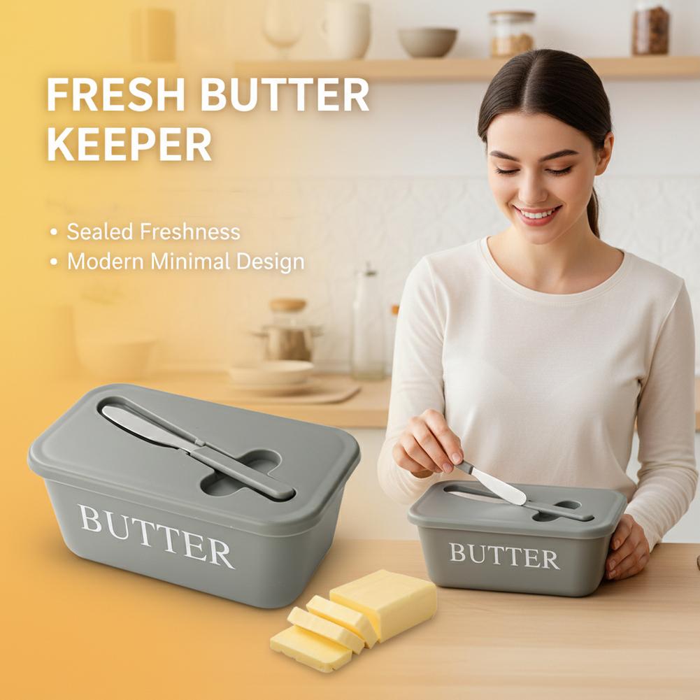 PP Butter Dish with Lid & Spre - Kitchen Gadgets Organizer avis et prix
