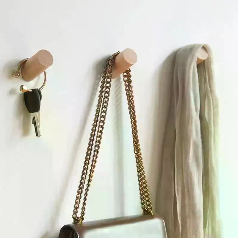 Wall Hanger Wood Hook Beech Ho - Kitchen Gadgets Holder avis et prix