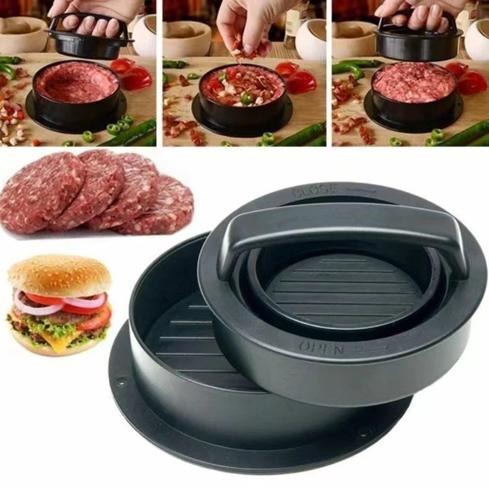 Round Hamburger Burger Press B - Kitchen Helper Gadgets avis et prix