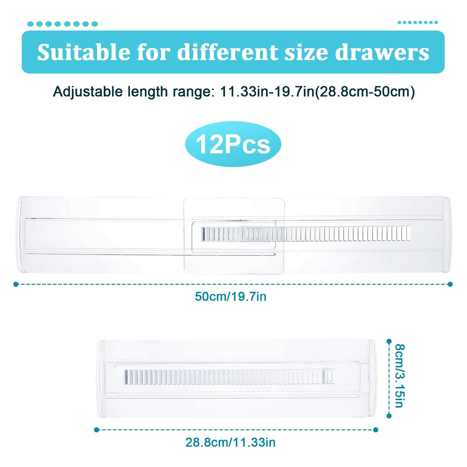 4/6/8/12 Pack Expandable Drawe - Kitchen Gadgets Organizer avis et prix