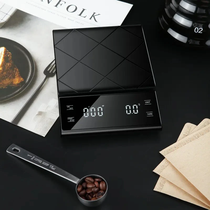 3kg/0.1g Coffee Scale With Tim - Kitchen Timer Digital avis et prix