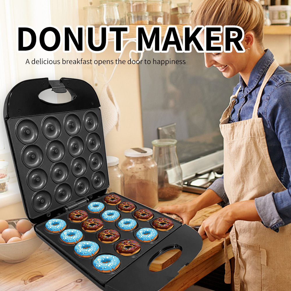 Large 16-Hole Donut Maker Hous - Breakfast Sandwich Maker avis et prix
