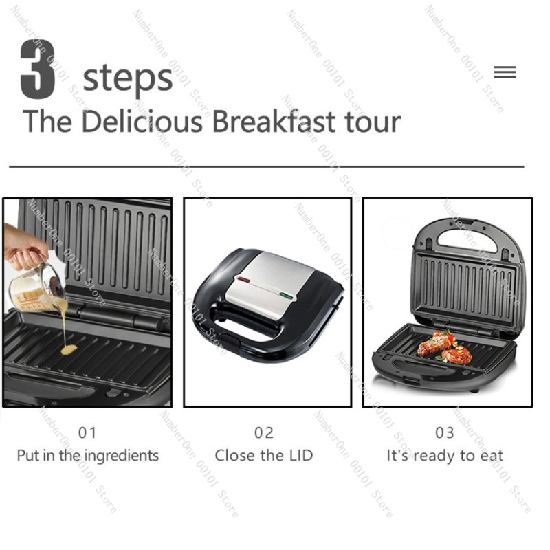 110v 8-in-1 sandwich, donut, w - Breakfast Sandwich Maker avis et prix