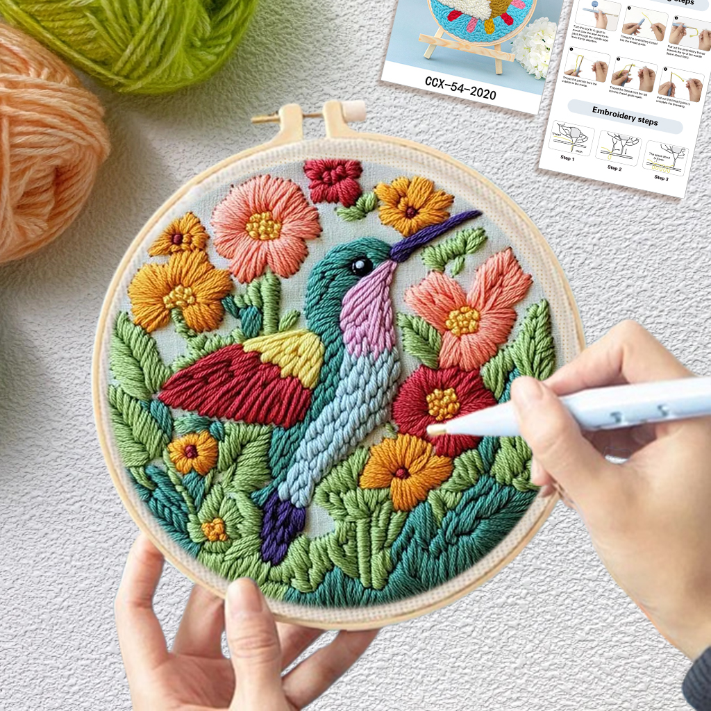 Diy Punch Needle Embroidery Ki - Kitchen Gadgets Crossword avis et prix