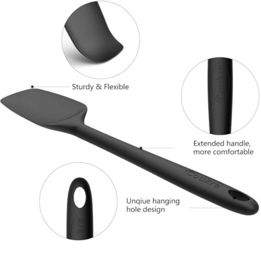 Silicone Spatula Set of 5, Hig - Silicone Spatula Set avis et prix